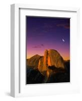 Half Dome at Twilight-Bill Ross-Framed Photographic Print