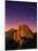 Half Dome at Twilight-Bill Ross-Mounted Photographic Print