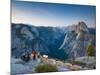 Half Dome From Glacier Point, Yosemite National Park, California, USA-Alan Copson-Mounted Photographic Print