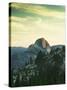 Half Dome from Olmstead Point, Yosemite National Park, California, USA-Walter Bibikow-Stretched Canvas