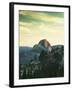 Half Dome from Olmstead Point, Yosemite National Park, California, USA-Walter Bibikow-Framed Photographic Print