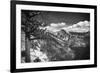 Half Dome from Yosemite Point, Yosemite National Park, California, USA-Russ Bishop-Framed Photographic Print