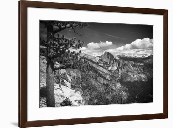 Half Dome from Yosemite Point, Yosemite National Park, California, USA-Russ Bishop-Framed Premium Photographic Print