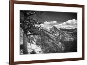Half Dome from Yosemite Point, Yosemite National Park, California, USA-Russ Bishop-Framed Premium Photographic Print