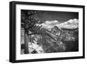 Half Dome from Yosemite Point, Yosemite National Park, California, USA-Russ Bishop-Framed Photographic Print