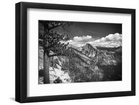 Half Dome from Yosemite Point, Yosemite National Park, California, USA-Russ Bishop-Framed Photographic Print