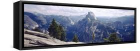 Half Dome High Sierras Yosemite National Park, CA-null-Framed Stretched Canvas