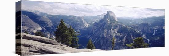 Half Dome High Sierras Yosemite National Park, CA-null-Stretched Canvas