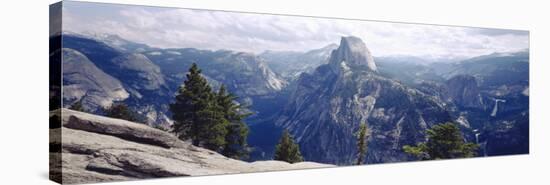 Half Dome High Sierras Yosemite National Park, CA-null-Stretched Canvas
