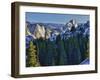 Half Dome in Evening Glow, Yosemite National Park, California, USA-Mark Williford-Framed Photographic Print