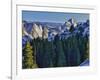 Half Dome in Evening Glow, Yosemite National Park, California, USA-Mark Williford-Framed Photographic Print