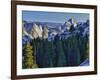 Half Dome in Evening Glow, Yosemite National Park, California, USA-Mark Williford-Framed Photographic Print