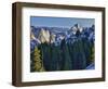 Half Dome in Evening Glow, Yosemite National Park, California, USA-Mark Williford-Framed Photographic Print