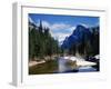 Half Dome in Yosemite National Park during Winter-Gerald French-Framed Photographic Print