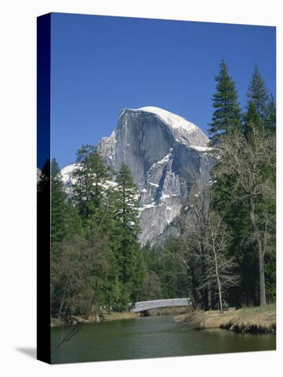 Half Dome Mountain in Yosemite National Park, California, USA-Rainford Roy-Stretched Canvas