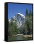 Half Dome Mountain in Yosemite National Park, California, USA-Rainford Roy-Framed Stretched Canvas