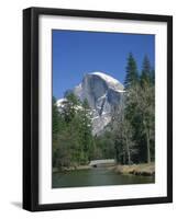 Half Dome Mountain in Yosemite National Park, California, USA-Rainford Roy-Framed Photographic Print