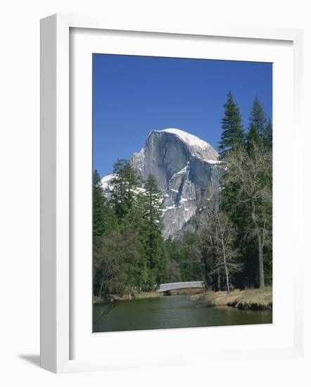 Half Dome Mountain in Yosemite National Park, California, USA-Rainford Roy-Framed Photographic Print