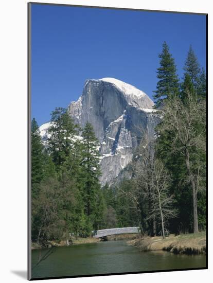 Half Dome Mountain in Yosemite National Park, California, USA-Rainford Roy-Mounted Photographic Print