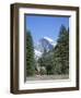 Half Dome Mountain Peak and Chapel, Unesco World Heritage Site, California-Roy Rainford-Framed Photographic Print