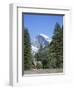 Half Dome Mountain Peak and Chapel, Unesco World Heritage Site, California-Roy Rainford-Framed Photographic Print