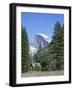 Half Dome Mountain Peak and Chapel, Unesco World Heritage Site, California-Roy Rainford-Framed Photographic Print