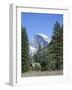 Half Dome Mountain Peak and Chapel, Unesco World Heritage Site, California-Roy Rainford-Framed Photographic Print