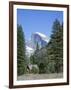 Half Dome Mountain Peak and Chapel, Unesco World Heritage Site, California-Roy Rainford-Framed Photographic Print