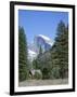 Half Dome Mountain Peak and Chapel, Unesco World Heritage Site, California-Roy Rainford-Framed Photographic Print