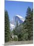 Half Dome Mountain Peak and Chapel, Unesco World Heritage Site, California-Roy Rainford-Mounted Photographic Print