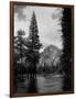 Half Dome Over Merced River-null-Framed Photographic Print