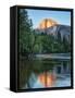 Half Dome Reflected in Merced River, Yosemite Valley, Yosemite National Park, California, USA-null-Framed Stretched Canvas