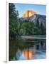 Half Dome Reflected in Merced River, Yosemite Valley, Yosemite National Park, California, USA-null-Framed Photographic Print