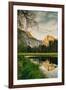 Half Dome Reflection at Cook's Meadow, Yosemite Valley-Vincent James-Framed Photographic Print