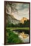 Half Dome Reflection at Cook's Meadow, Yosemite Valley-Vincent James-Framed Photographic Print