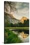 Half Dome Reflection at Cook's Meadow, Yosemite Valley-Vincent James-Stretched Canvas