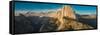 Half Dome Sunset-Steve Gadomski-Framed Stretched Canvas