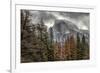 Half Dome View from Sentinel Bridge in Winter. Yosemite National Park, California.-Tom Norring-Framed Photographic Print