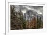 Half Dome View from Sentinel Bridge in Winter. Yosemite National Park, California.-Tom Norring-Framed Photographic Print