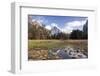 Half Dome with reflections seen from Cooks Meadow. Yosemite National Park. California.-Tom Norring-Framed Photographic Print