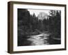 Half Dome with Sunset over Merced River, Yosemite, California, USA-Tom Norring-Framed Premium Photographic Print