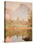 Half Dome, Yosemite, 1926-Gunnar Widforss-Stretched Canvas