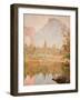 Half Dome, Yosemite, 1926-Gunnar Widforss-Framed Giclee Print