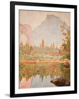 Half Dome, Yosemite, 1926-Gunnar Widforss-Framed Giclee Print