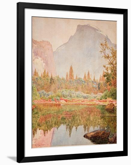 Half Dome, Yosemite, 1926-Gunnar Widforss-Framed Giclee Print