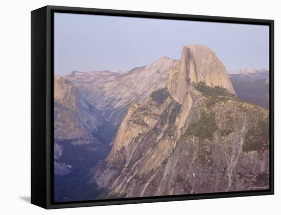 Half Dome, Yosemite National Park, California, USA-Gavin Hellier-Framed Stretched Canvas