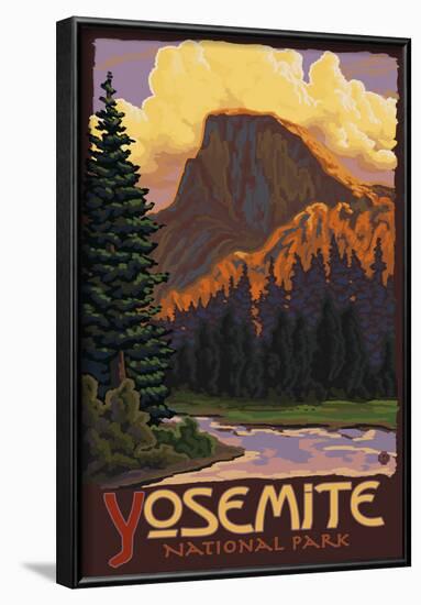 Half Dome, Yosemite National Park, California-null-Framed Poster