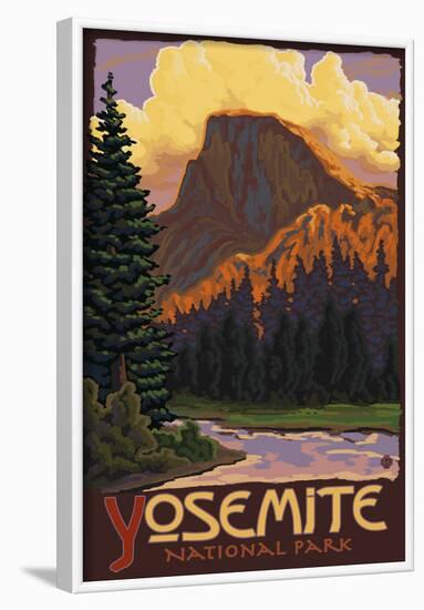 Half Dome, Yosemite National Park, California-null-Framed Poster