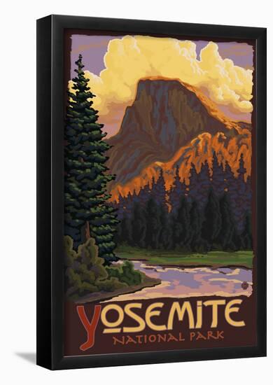 Half Dome, Yosemite National Park, California-null-Framed Poster