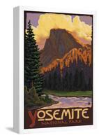 Half Dome, Yosemite National Park, California-null-Framed Poster